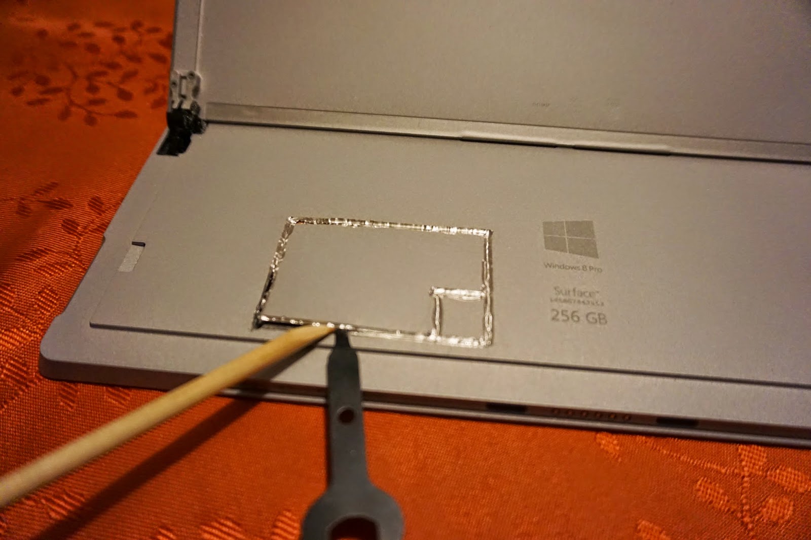 to Install 1 TB SSD in a Surface Pro 3 with Power Drill
