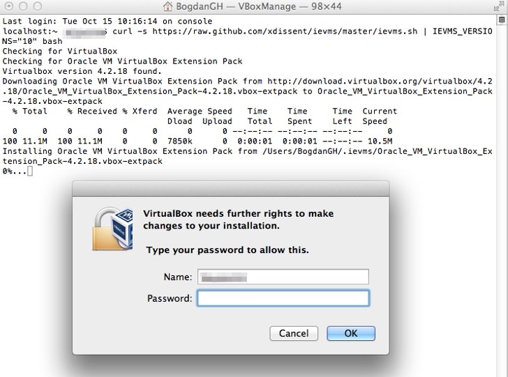 internet explorer for mac virtualbox