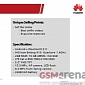 Huawei Ascend P7 Specs Sheet Leaks: 5-Inch Full HD Display, 1.6GHz Quad-Core CPU