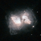 Hubble Images Celestial Butterfly near Earth