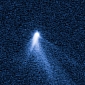 Hubble Sees Asteroid Resembling a Cosmic Garden Sprinkler