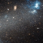 Hubble Sees Bright Nebula in Small Galaxy