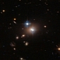 Hubble Sees Double Quasar in the Early Universe