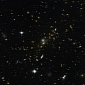 Hubble Sees Massive Galaxy Cluster in the Early Universe