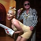Hugh Hefner, Wife Crystal Dress as Robin Thicke, Miley Cyrus for Halloween – Photo