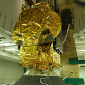 Hylas Satellite Attached to Ariane 5 Rocket