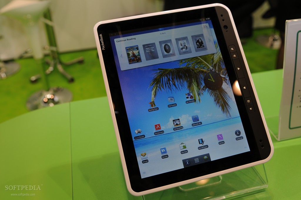 PocketBookA10, tablet de 10″ en IFA 2011