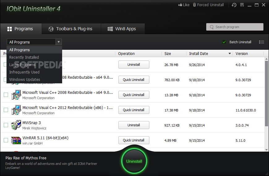 download iobit uninstaller key 11.4