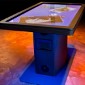 Ideum Places a Display Horizontally, Shows the MT55 Table Computer