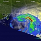 Image Reveals Rain Levels from Tropical Storm Debby