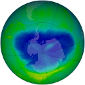 Image Shows the Antarctic Ozone Layer