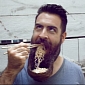 Incredibeard Creates Ramen Beard, Good for Eating Noodles Without a Dish