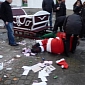Inebriated Santa Crashes Sleigh and Faces Drunk Driving Charges