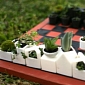 Innovative Chess Set Doubles as a Mini-Garden