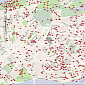 Interactive Map Shows Every Bomb That Fell During the London Blitz