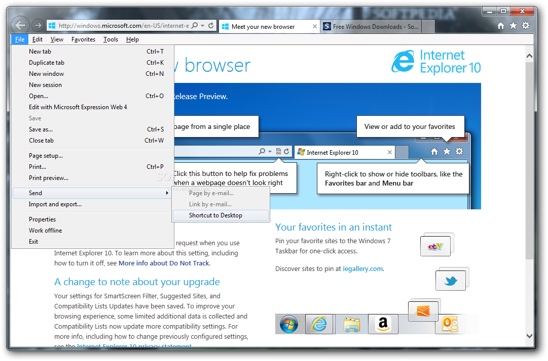internet explorer 10 windows 7 64 bit