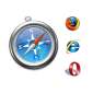 Internet Explorer 7 vs. Firefox 2.0 vs. Opera 9 vs. Safari 3.0