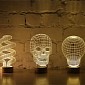 Intricate Lamp Design Can Trick Your Eyes with 3D Optical Illusion