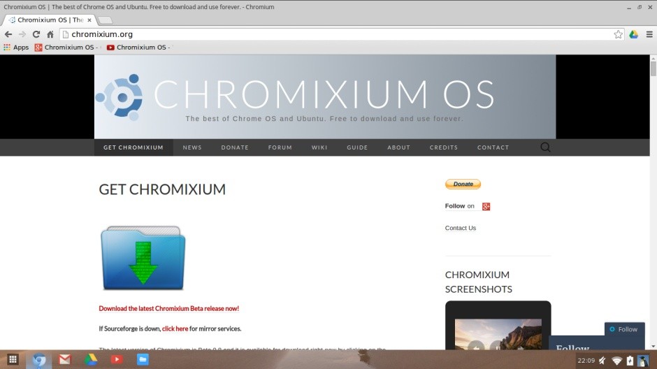 ubuntu chromium os
