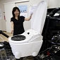 Japanese Motorcycle Looks like a Two-Wheel Toilet