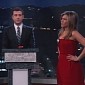 Jennifer Aniston, Lisa Kudrow Have a Curse Off on Kimmel – Video