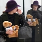 Jennifer Lawrence Sucks Thumb While Holding Teddy Bear at Airport – Photo