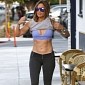 Jennifer Lopez, 45, Shows Off Ripped Abs on Gym Outing – Gallery