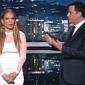 Jennifer Lopez Enlists Jimmy Kimmel to Explain the Lyrics of “I Luh Ya Papi” – Video