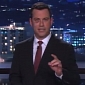 Jimmy Kimmel Sports Painful Looking Black Eye on His Show – Video