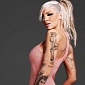 Jodie Marsh Shows Off Incredibly Well Defined Six-Pack and Athletic Figure
