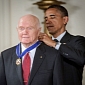 John Glenn Receives Medal of Freedom