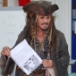 Johnny Depp Surprises Girl with School Visit as Cpt. Jack Sparrow