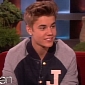 Justin Bieber Brings “Boyfriend” on Ellen DeGeneres