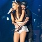Justin Bieber Gets Touchy-Feely with Ariana Grande, Big Sean Is Not Amused - Video