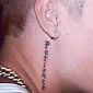 Justin Bieber Just Can't Stay Away from Tattoos, Gets “Patience” Inked on Neck