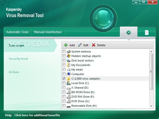 Kaspersky Virus Removal Tool 20.0.10.0 instal the new version for ipod