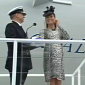 Kate Middleton Christens Cruise Ship, Names It Royal Princess – Video