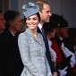 Kate Middleton Makes Public Appearance, Baby Bump Still Hardly Visible