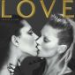 Kate Moss and Transgender Model Lea T Lock Lips for LOVE