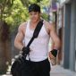 Kellan Lutz Shows Off His Impressively Muscular Arms on Trip to Gym