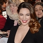 Kelly Brook Embarrassed at 2014 National Television Awards As Dress Goes Totally See-Through