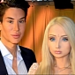 Ken Doll Justin Jedlica Dresses Up like Barbie to Teach Valeria Lukyanova a Lesson – Video