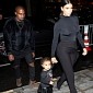 Kim Kardashian Debuts Newest Accessory at Paris Fashion Week: Her Daughter North