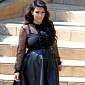 Kim Kardashian Does Jay Leno, Says Only Bullies Would Call a Pregnant Woman Fat