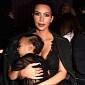 Kim Kardashian Dressed North in Matching See-Through Outfit – Sparks Outrage