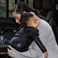 Kim Kardashian Forgets Daughter North in French Hotel – Video