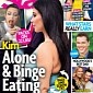 Kim Kardashian Is Eating Her Marital Problems Away, Has Already Gained Weight