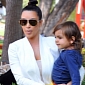 Kim Kardashian Shows Off North West at Funeral of Kanye West’s Grandfather