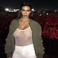 Kim Kardashian Steals Kanye West’s Thunder at Bonnaroo 2014 with See-Through Top – Photo