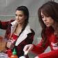 Kim Kardashian Volunteers at LA Mission for Thanksgiving